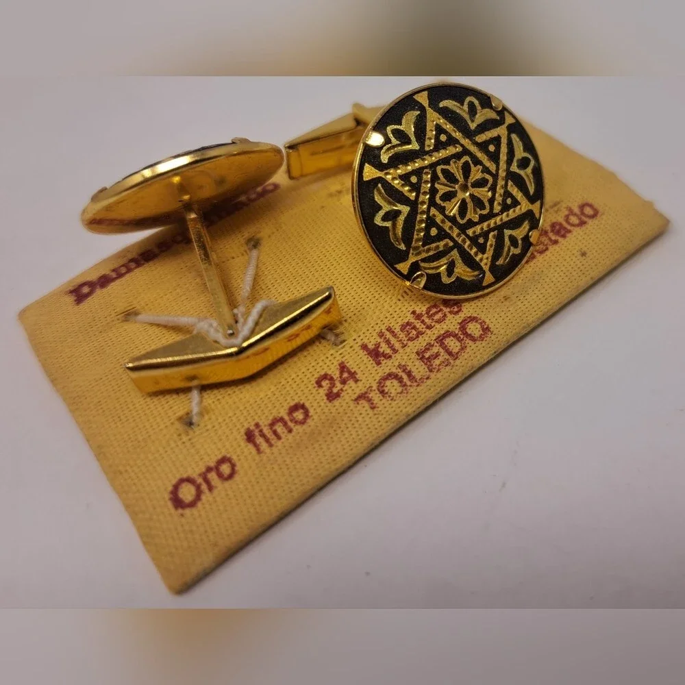 Vintage Toledo Spain damasquinado damascene